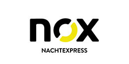 Logo von nox Nachtexpress, Kunde unserer Werbeagentur in Essen