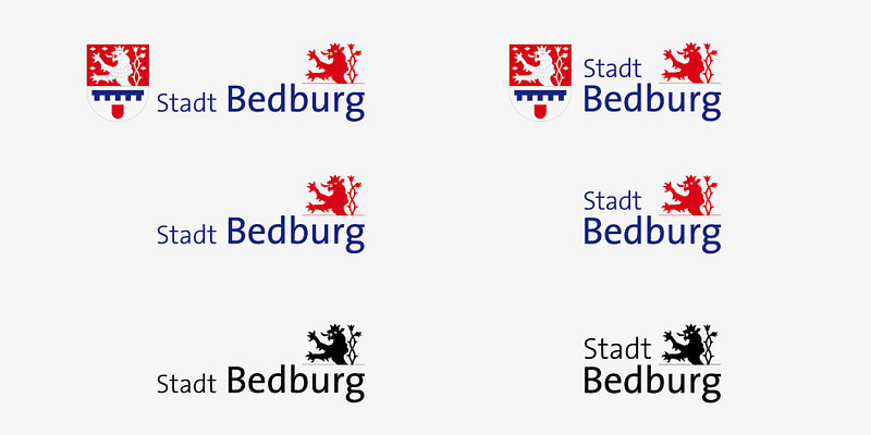 Stadt Bedburg Logo Vielfalt